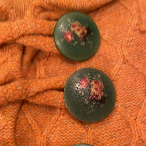 Rare! Leifsdottir Rust Sweater SZ M Anthropologie - Picture 2 of 5